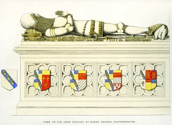 Abbild von Sir John Stanley, St. Peter